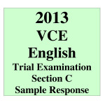 2013 VCE English Trial Exam